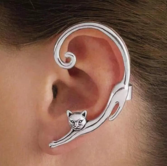 The Lazy Cat Earrings